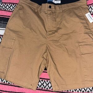 Tan old navy cargo shorts